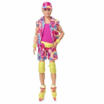 Lėlė Kenas "barbie" filmo personažas ant ratukų