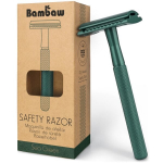Daugkartinis metalinis skustuvas Bambaw Sea Green