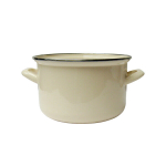 Puodas, kreminės spalvos, 18 cm, 2,6 l