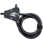 Dviračio užraktas Master Lock Python 1800x8 mm, juodas