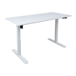 Ra&scaron;omasis stalas Home4You Ergo Light, baltas