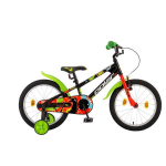 Vaiki&scaron;kas dviratis Polar JR Dino, 18", juodas
