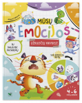 Mūsų emocijos. Užduočių knygelė 4-6 metų vaikams
