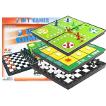 Stalo žaidimų rinkinys 7in1 Lean Toys