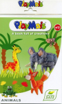 Pavyzdžių knygelė PlayMais A book full of creativity Animals 3610021