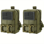 2 vnt. Molle dėklai, 2 pakuotės-Army Green
