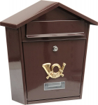 Pa&scaron;to dežutė 380x320x105mm ruda Vorel 78582