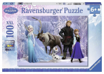 Dėlionė Ravensburger In the Realm of the Snow Queen Ledo &Scaron;alis (Frozen), 100 d