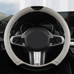 Prabangi PU odos vairo dėklo apsauga universaliai durplatei. , Nardo Gray-Round (F33 Suede Microfiber Leather) Xuanhuang