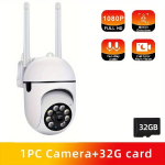HD 1080P Belaidė Wifi Saugumo Kamera su PTZ 355&deg;