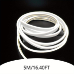1 vnt 1-5m Baltas Neoninis LED Juostinis &Scaron;viestuvas. , 5M / 16,4FT