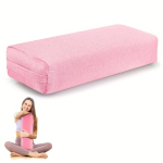 Sildurx Premium Jogos Pagalvė - 63.5cm x 24.13cm Meditacijai ,  Rožinė