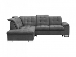 Sofa-lova Aragon, 140x198 cm, pilka
