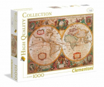 Dėlionė Clementoni High Quality Old Map 1000 d.