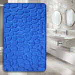 Memory foam kilimėlis "Benedomo" Deep blue, 60x100 cm