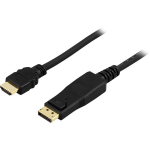 Deltaco DP-3020, DP/HDMI, 2 m