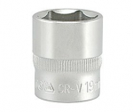 &Scaron;e&scaron;iakampė galvutė ,CrV,3/8 19mm