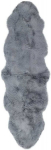 Narma avies kailio kilimas Merino, grey, 100x180 cm