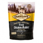 Carnilove Fresh Chicken&Rabbit suaugusiems &scaron;unims 1,5 kg