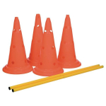 Kliūčių ruožas &scaron;uniui Trixie Activity, 2 dalių, oranžinis/geltonas