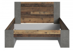 Lova Clif CLFL1141, 140x200 cm, ruda