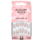 Dirbtiniai nagai Elegant Touch, Prancūzi&scaron;kas minikiūras, rožinis 126, S