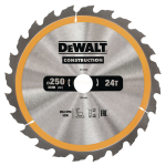 Dewalt Dt1956 medžio pjovimo diskas 250mmx30mm 24 dantų