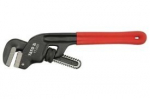 Vamzdžių raktas su PVC rankena 350 mm 14&Prime; maksimalus atidarymas 38 mm grūdintos žnyplės 55&ndash;60 HRC YT-2203 YATO