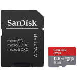 Atminties kortelė SanDisk Ultra microSDXC UHS 128G 80MB/s