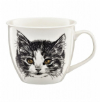 AMBITION porcelianinis puodelis Cat Wild, 550 ml