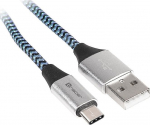 USB laidas Tracer TRAKBK46266 USB 2.0 Type C, A Male - C Male, 1m