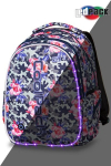 &Scaron;viečianti kuprinė COOLPACK JOY LED CAMO ROSES A21209