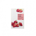 Lak&scaron;tinė veido kaukė su bra&scaron;kėmis Mizon Joyful Time Essence Mask Strawberry 1vnt.