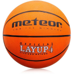 Krep&scaron;inio kamuolys METEOR LAYUP, 4 dydis, oranžinis