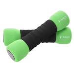 Svarmenys HMS CM07, 2x1,5 kg, žali/juodi