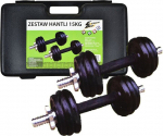 Keičiamo svorio svarmenys EB Fit, 15 kg (2x7.5 kg)