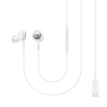 Prijungimo USB-C laidinės ausinės AKG, baltos
