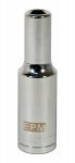 Epm 1/2" 6-kampė ilginta galvutė 9mm, Crv plienas