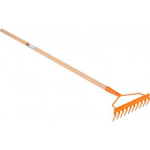 Sodo grėblys lapų ir žolės surinkimui 10 dantų 35756 FLO