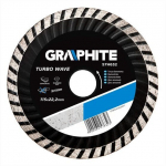Grafitinis deimantinis diskas 115x22,2 mm turbo banga 57H632