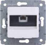 Legrand Cariva Rj11 telefono lizdas, baltas
