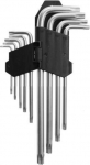 Awtools Torx raktų rinkinys T10-t50, 9 vnt.