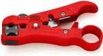 Nužievinimo įrankis koaksialiniams kabeliams Knipex 16 60 06