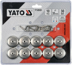 Magnetiniai kabliukai Yato (Y*YT-08690), 10 vnt.