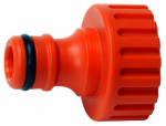 Čiaupo adapteris 3/4" su vidiniu sriegiu, plastm., Vertas