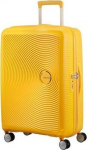 Vidutinis lagaminas American Tourister Soundbox Golden Yellow M, 67cm