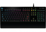 Popieriaus smulkintuvas Logitech G213 PRODIGY Laidinė žaidimų klaviatūra, RGB Ap&scaron;vietimas, USB, US, Juoda