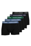 Trumpikės vyrams Jack & Jones, juodos, 5 vnt
