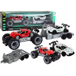 Automobilių rinkinys Lean Toys