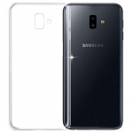 Ploniausias TPU dėklas - skaidrus (Galaxy J6+ 2018)
